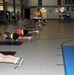 Camp Atterbury Soldiers take part in Army Physical Fitness Test