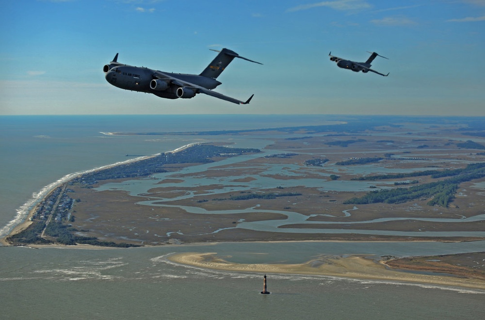 Large formation exercise