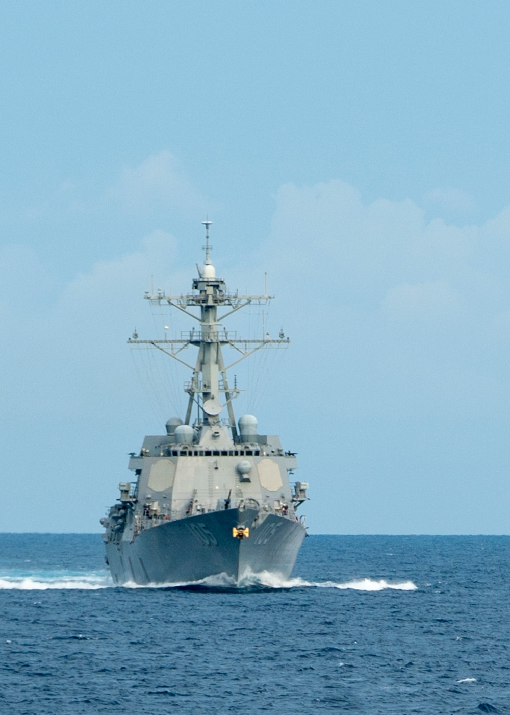 USS Carl Vinson transits Siargao Strait