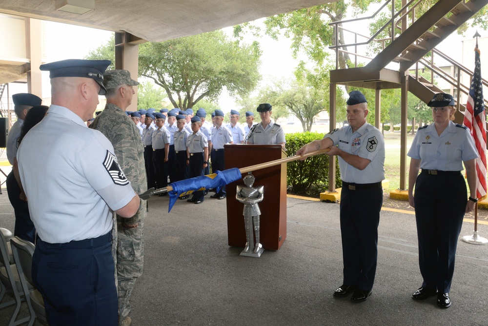 324th Training Squadron inactivation ceremony