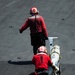 USS George H.W. Bush flight deck operations