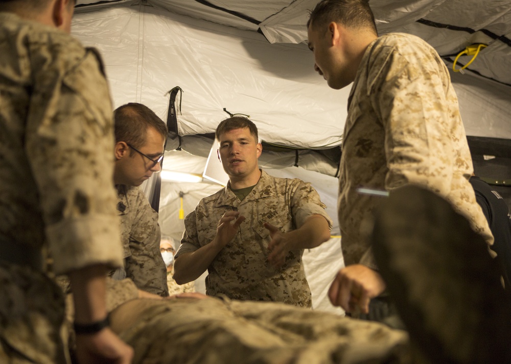 Lives on the line: 2nd Medical Battalion prepares for trauma care