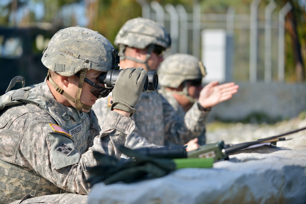 2nd CR conducts observation post operations at Grafenwoehr, Germany