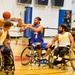 Air Force versus Navy wheelchair basketball -- 2014 Warrior Games