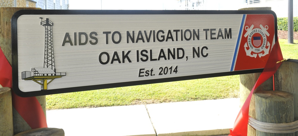 New Coast Guard aids to navigation team opens for operations on Oak Island