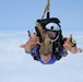Airman takes to sky with skydiving