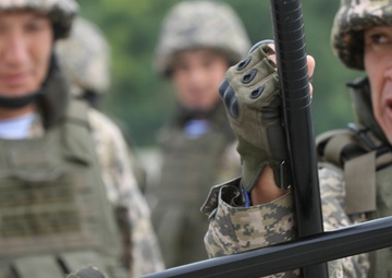 Peacekeeping operational begin with fire