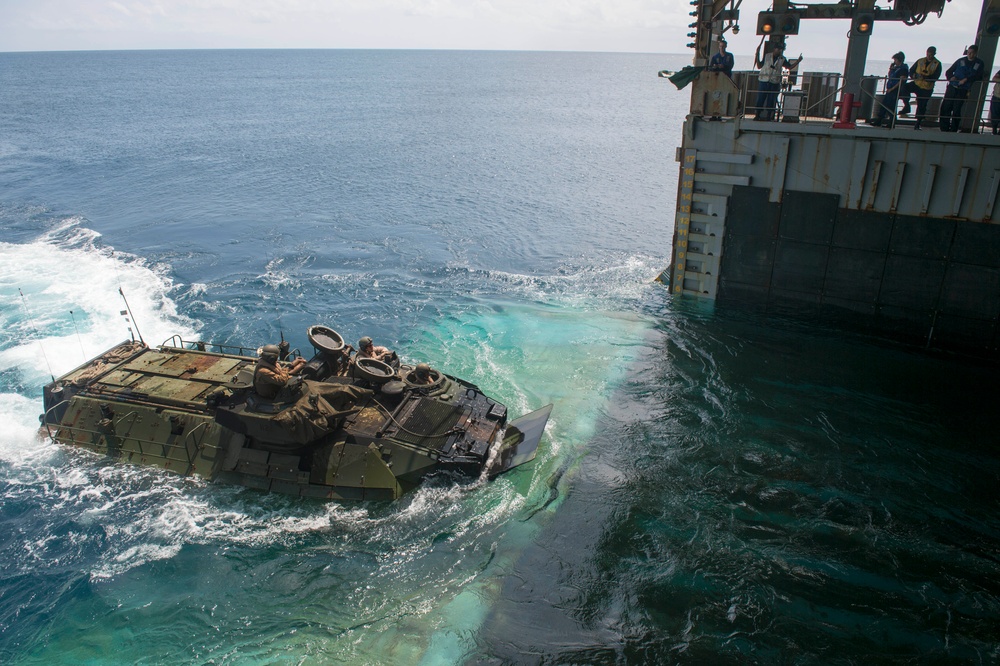 USS Germantown operations