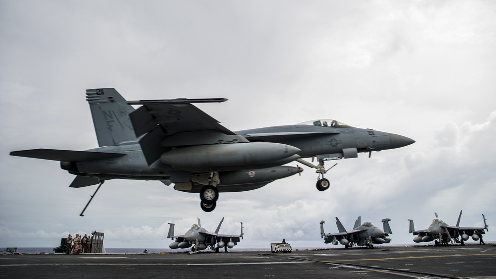 USS George Washington flight deck operations