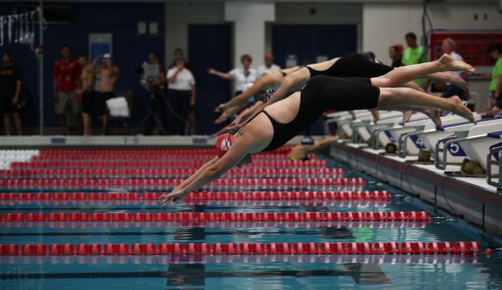 Swimming For Gold at The 2014 Warrior Games