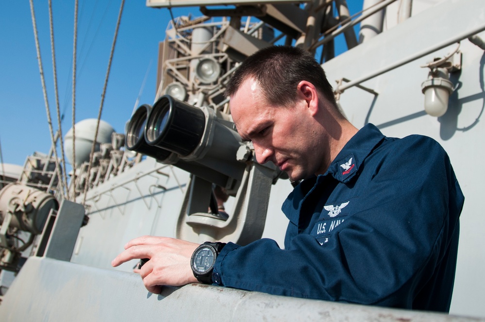 USS George H.W. Bush activity