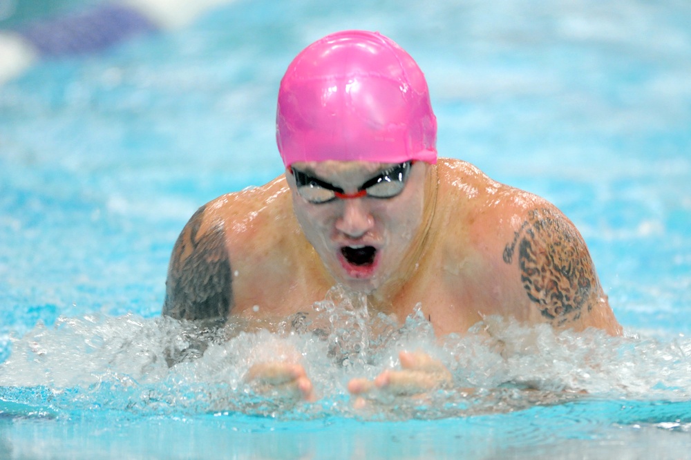 Warrior Games swimming