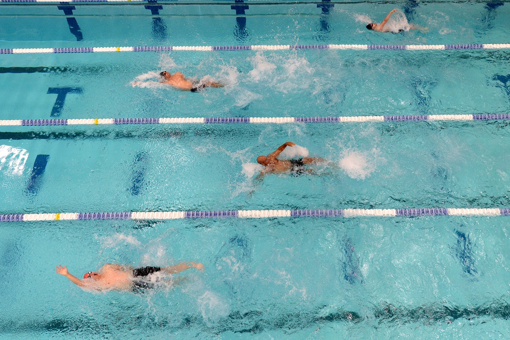 Warrior Games swimming