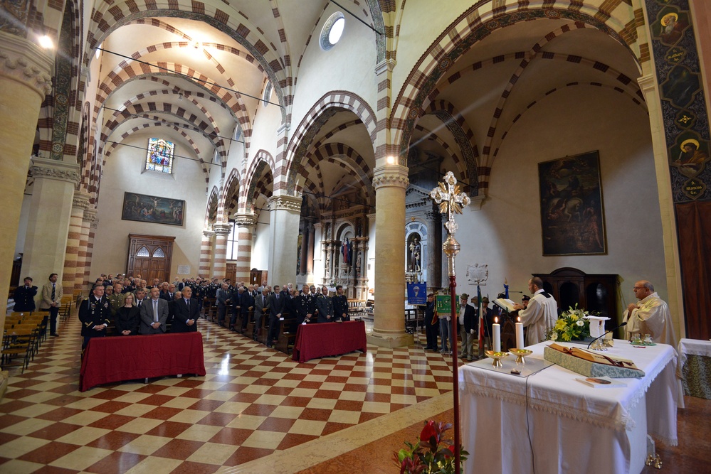 Saint Michael's ceremony, Vicenza, Italy, Sept. 29, 2014