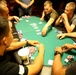 Texas Hold'em brings Marines to The Zone