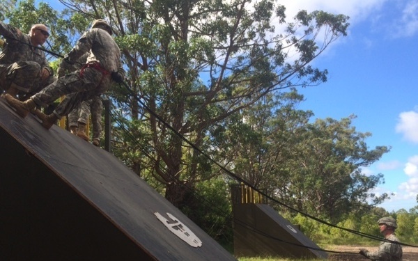 95th Rappel Training