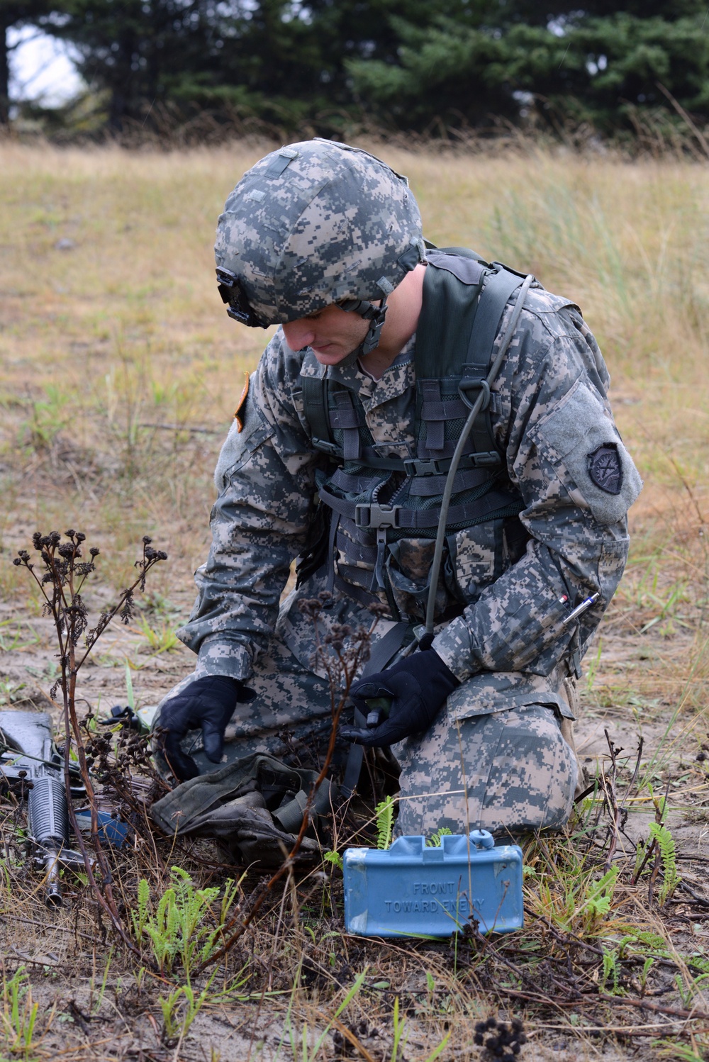 Soldiers tested on warrior tasks