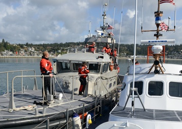 Station Yaquina Bay training