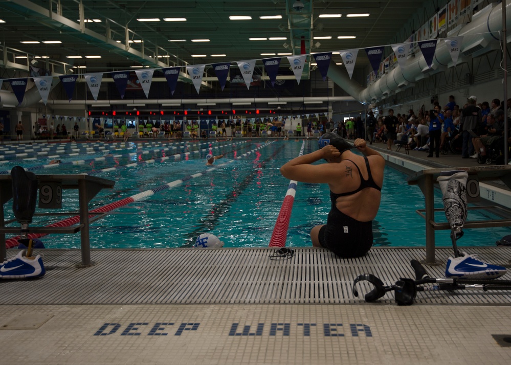 2014 Warrior Games swimming
