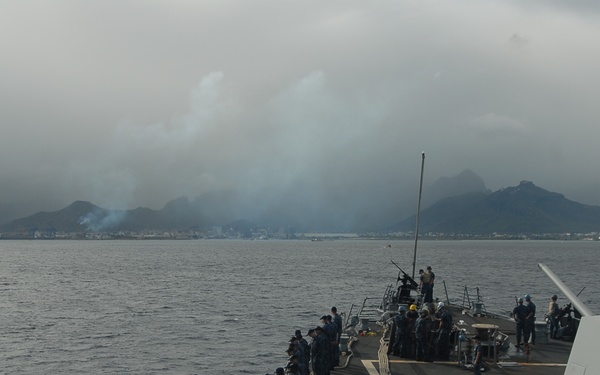 USS James E. Williams operations