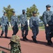 Sailors participate in National Sexual Assault Awareness Month (SAAM) Silent March