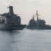 USS Bunker Hill replenishment at sea
