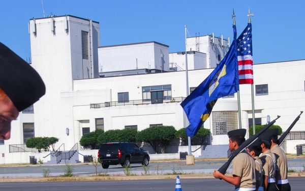 Navy Ceremonial Guard and John F. Kennedy NJROTC