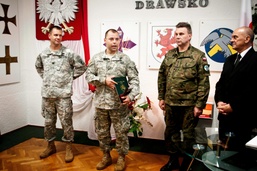 Army sergeant and US immigrant helps build goodwill in Poland