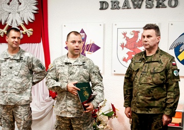 Army sergeant and US immigrant helps build goodwill in Poland