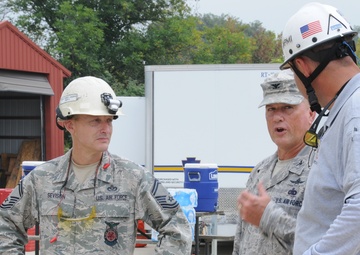 Firefighters train for domestic disasters