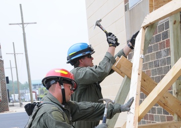 Firefighters train for domestic disasters