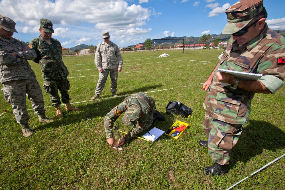 177th EOD trains trainers