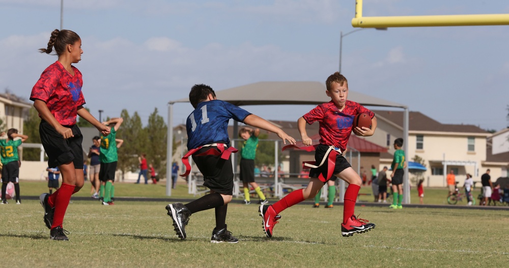 Flagging Down the Fun: MCAS Yuma Youth Flag Football