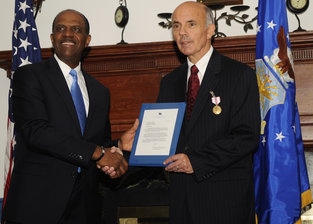 Air Force Audit Agency civilian is recognized for 41 years of service