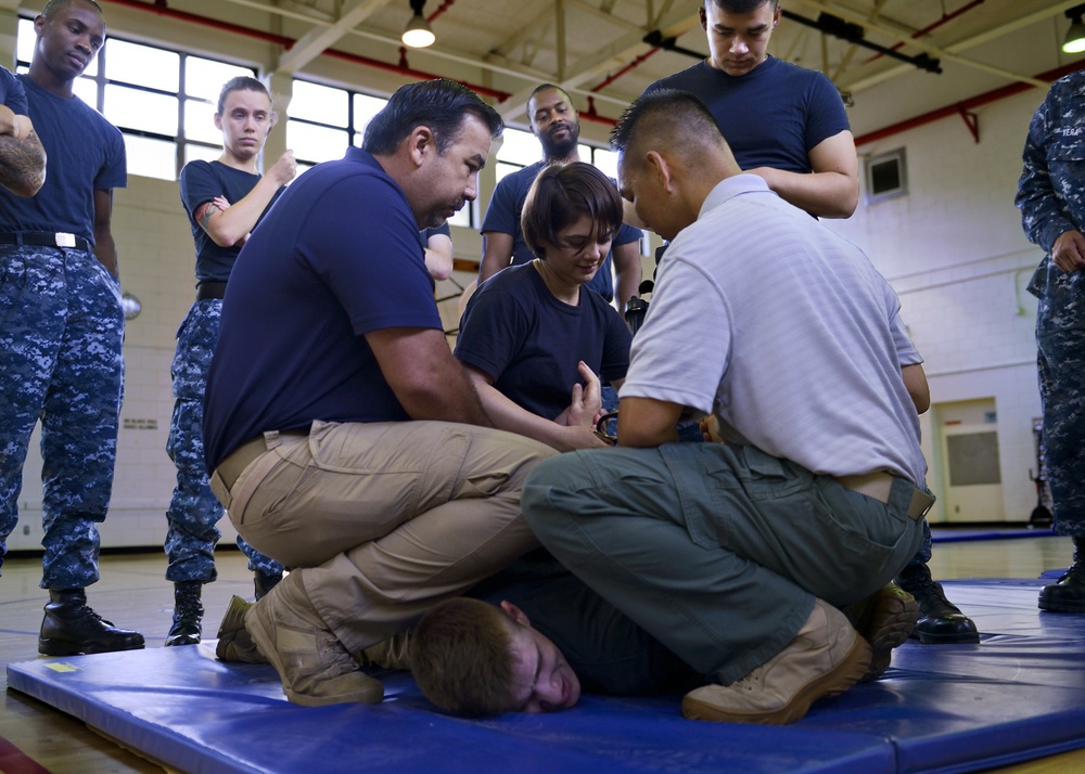 NCIS Security Training Assistance and Assessment Team trains Diego Garcia Security Department