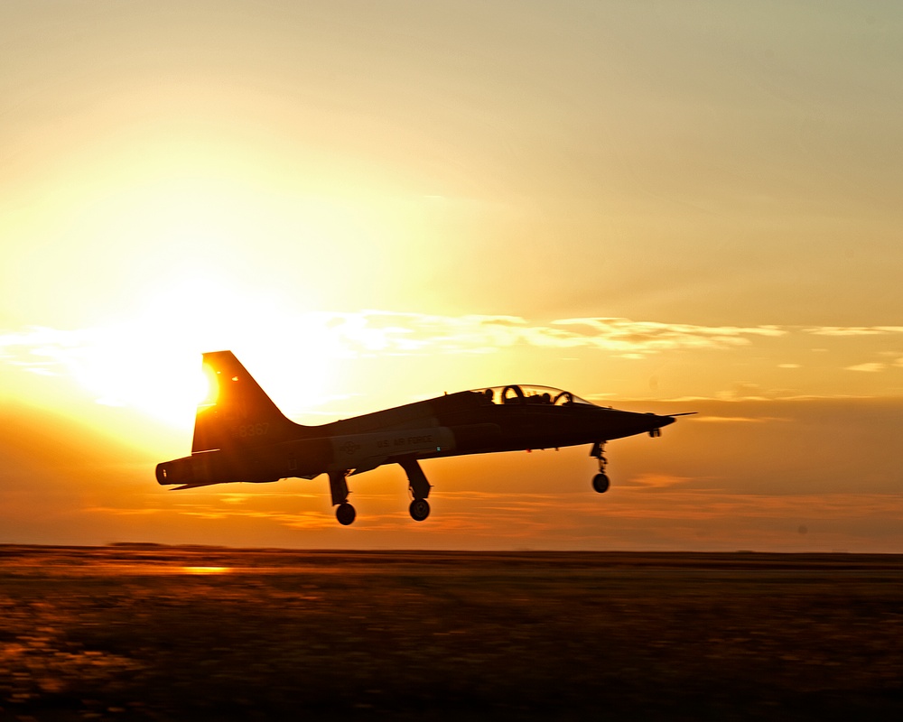 T-38 sunrise