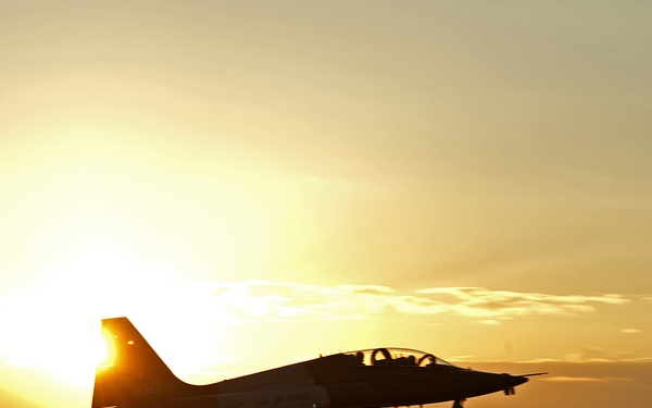 T-38 sunrise