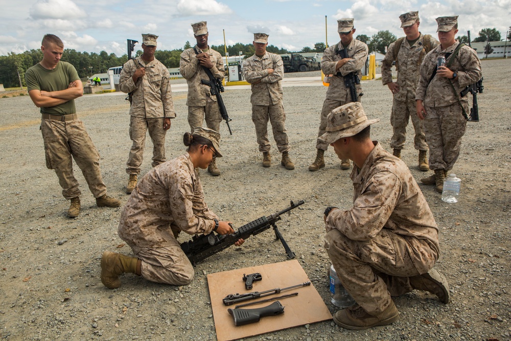 3/2 instruct CLR-2 Marines on convoy operations at Fort A.P. Hill