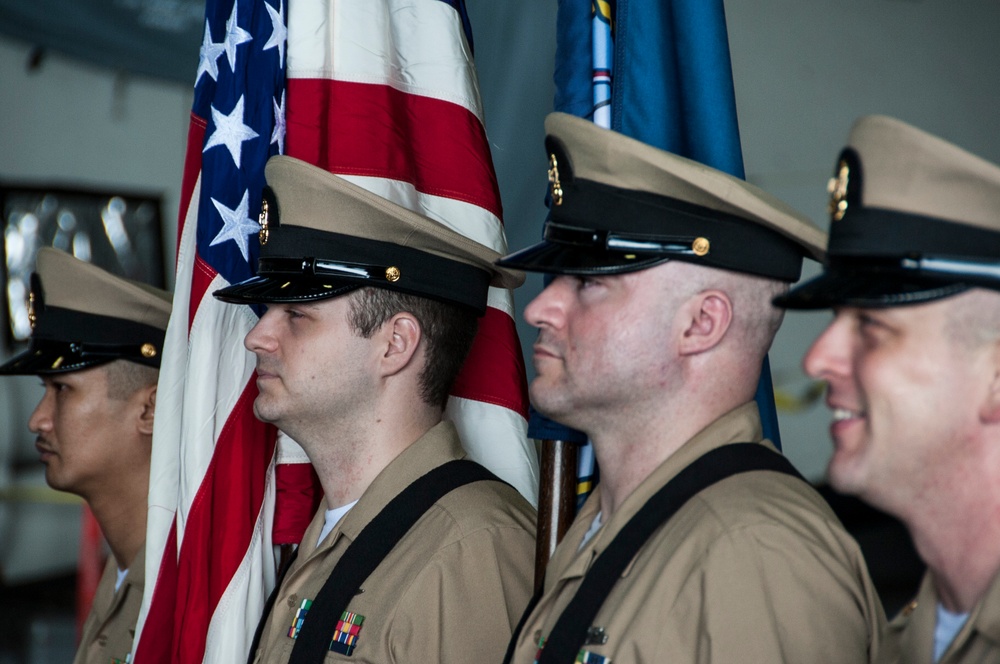 USS George H.W. Bush is supporting maritime security operations and theater security cooperation efforts in the US 5th Fleet area of responsibility