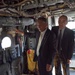 Ogasawara Village officials visit Osprey pilots, tour MCAS Futenma
