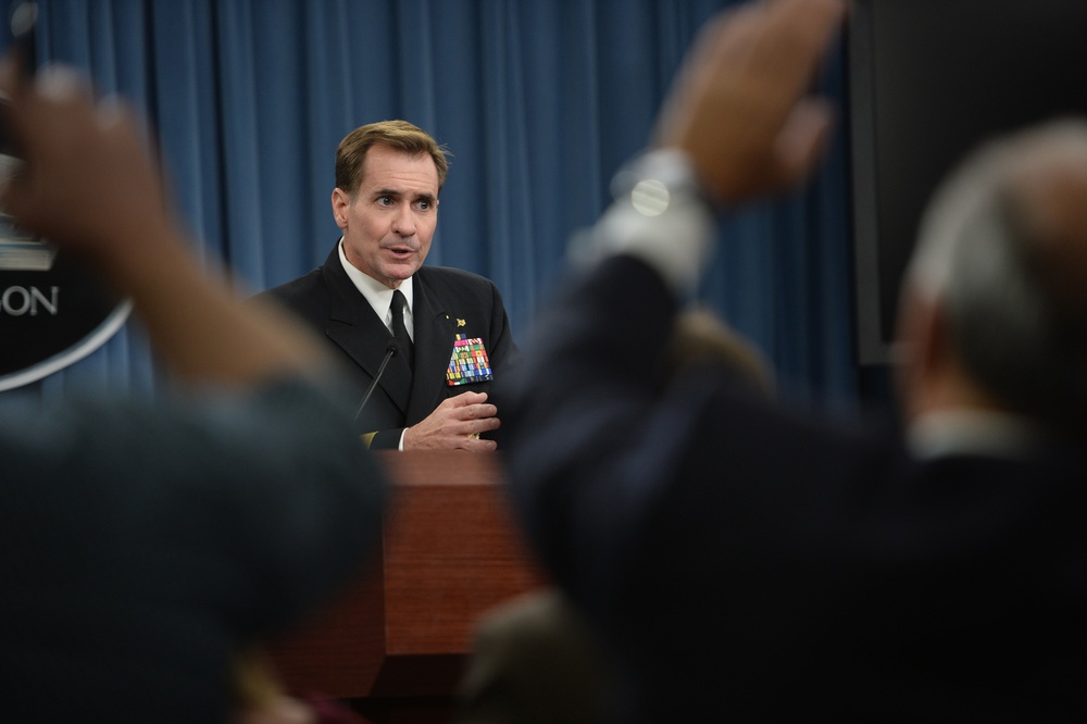 Department of Defense Press Briefing with Rear Admiral Kirby