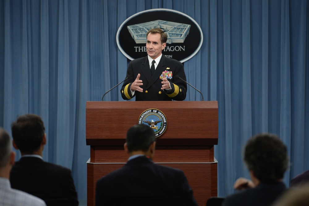 Department of Defense Press Briefing with Rear Admiral Kirby