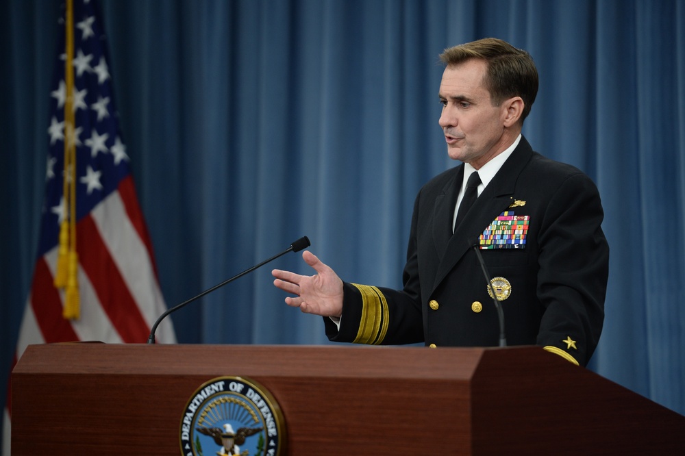 Department of Defense Press Briefing with Rear Admiral Kirby