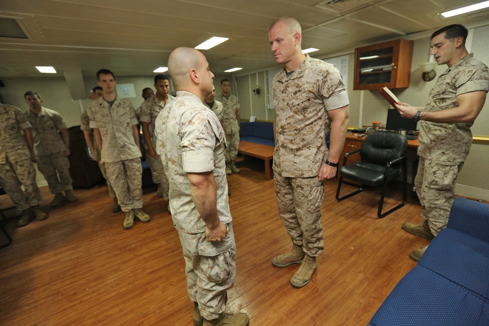 BLT 1/6 supply chief re-enlists