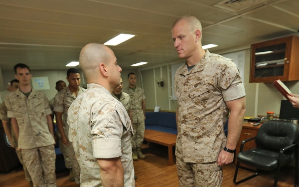 BLT 1/6 supply chief re-enlists
