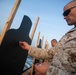 22nd MEU SNCOs, officers conduct pistol range aboard Gunston Hall