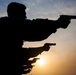22nd MEU SNCOs, officers conduct pistol range aboard Gunston Hall