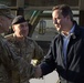 COMISAF greets UK Prime Minister David Cameron on Kabul visit