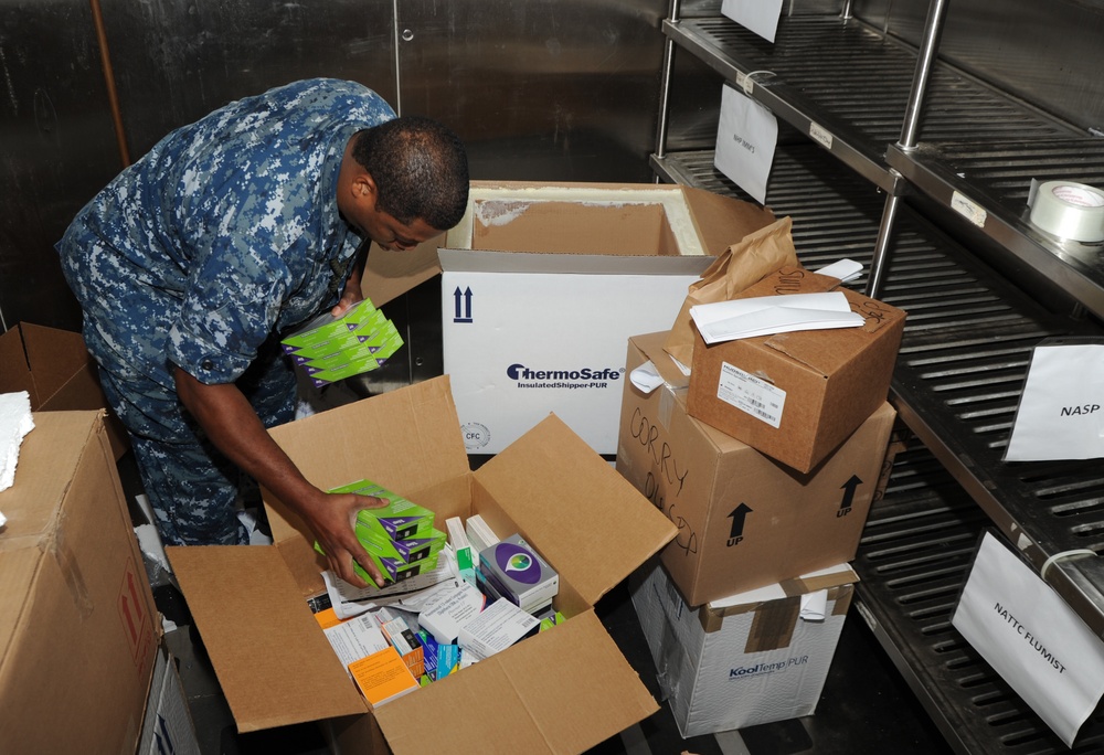 Strong supply lines help Naval Hospital Pensacola succeed