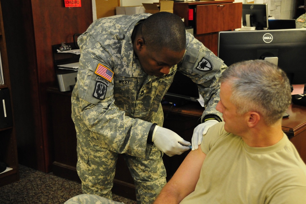 South Carolina National Guard looks ahead to flu season